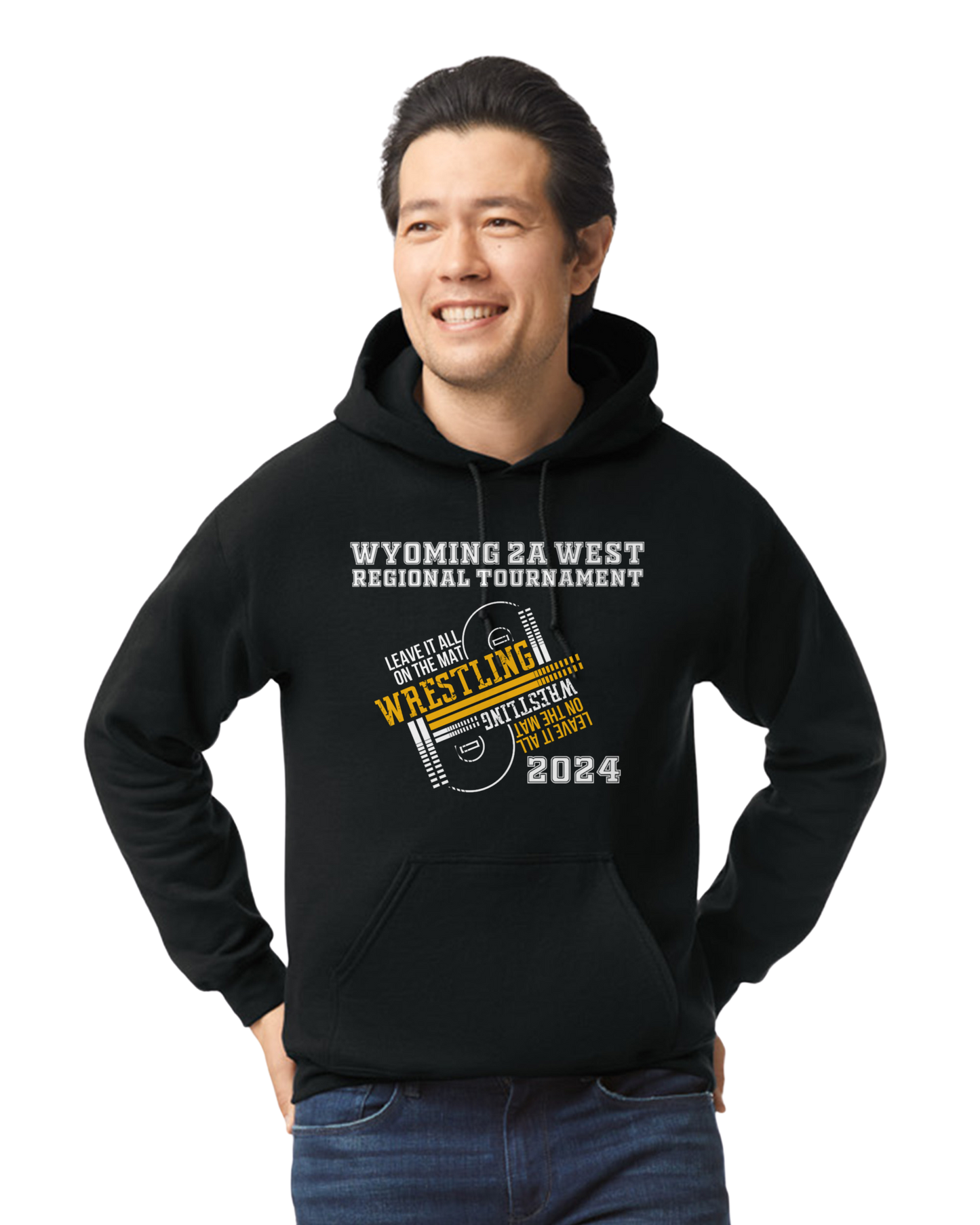 Wyoming 2A West Regional Wrestling Hoodie