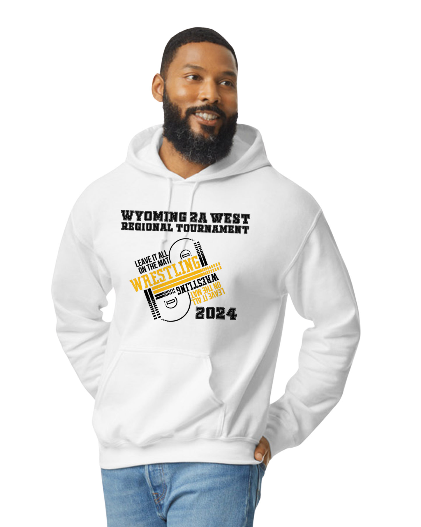 Wyoming 2A West Regional Wrestling Hoodie