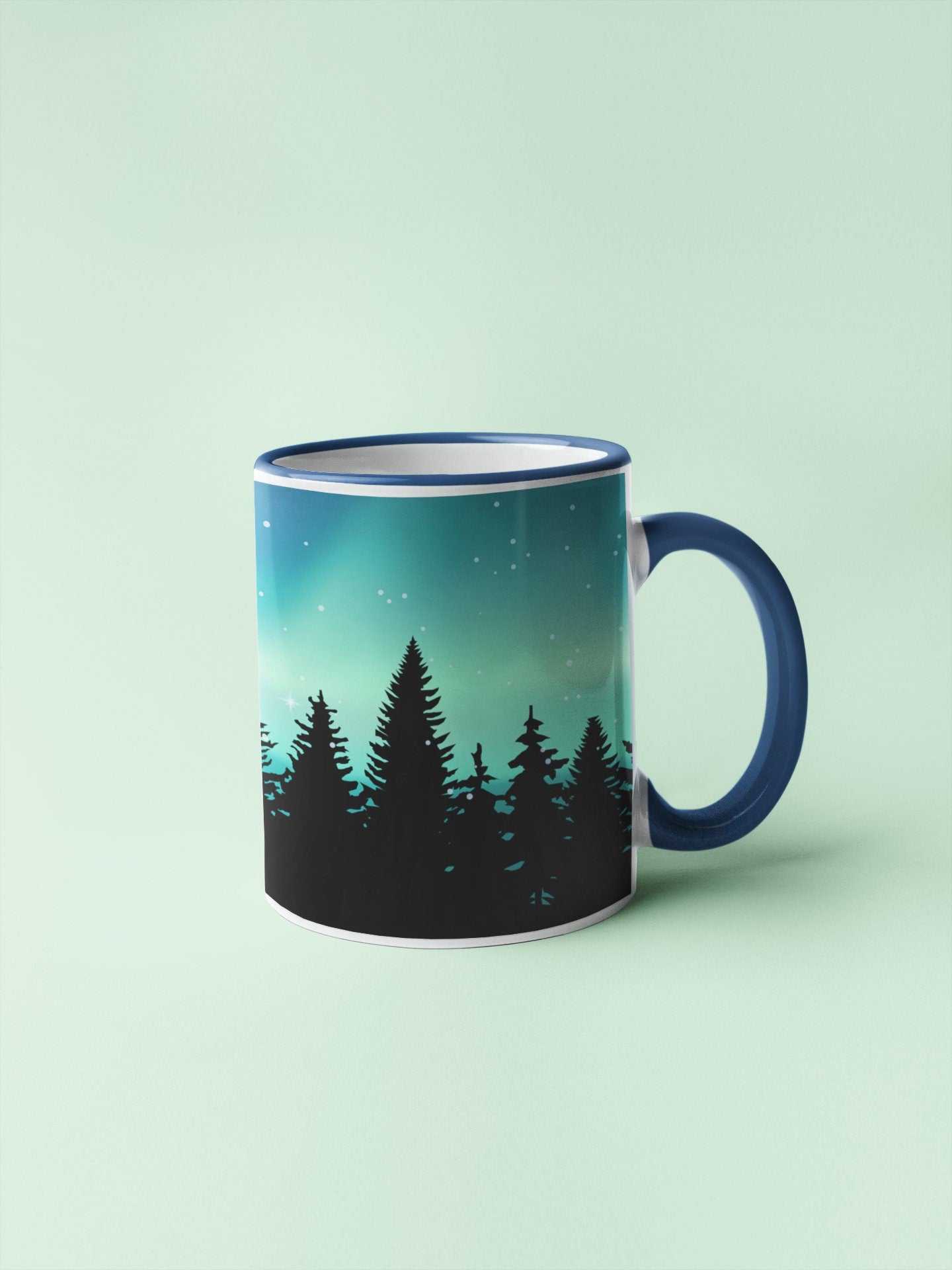 Northern Lights Coffee Mug