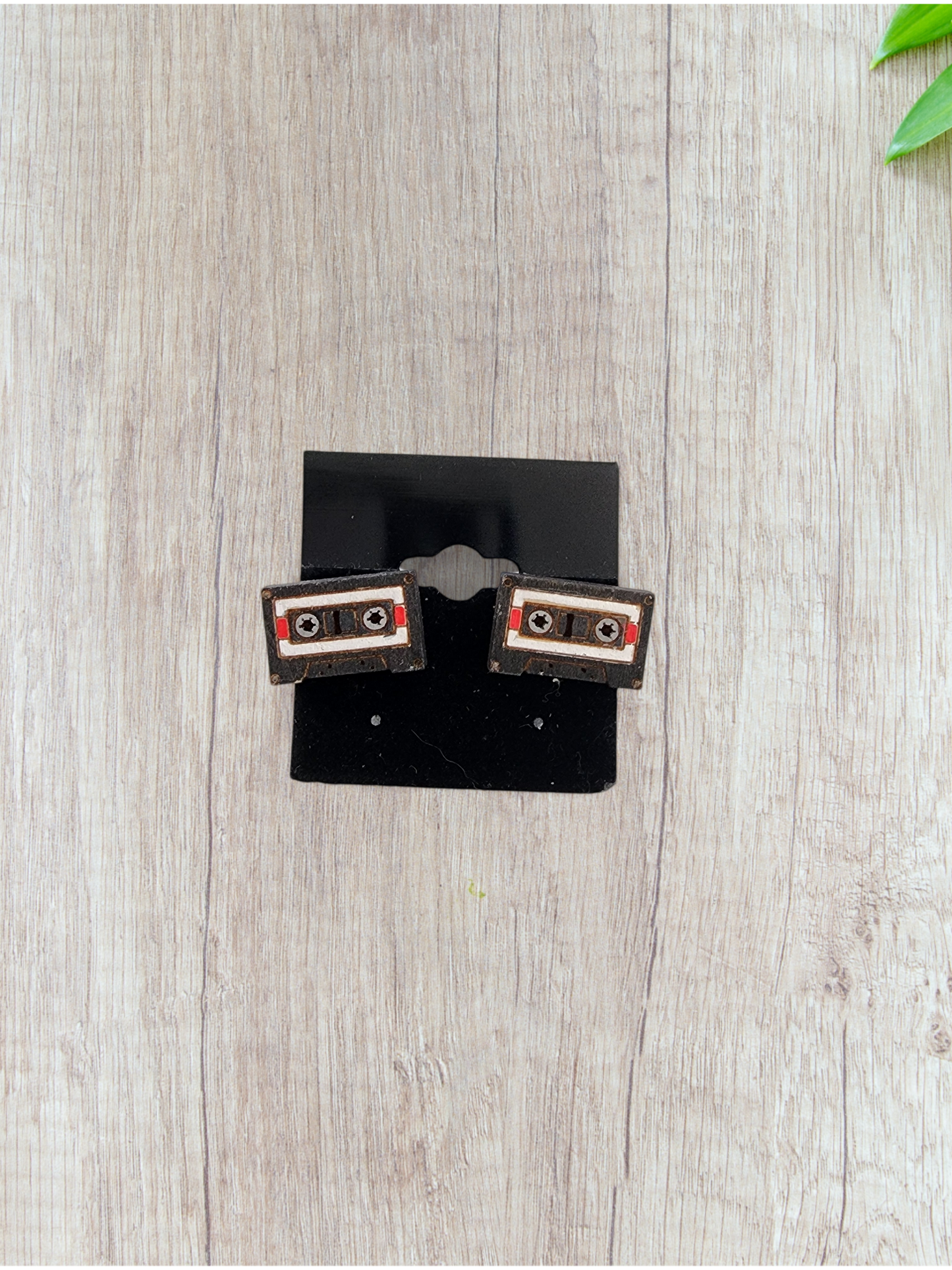 Cassette Tape Stud Earrings