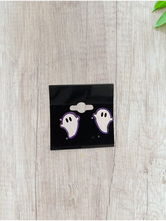 Ghost Stud Earrings