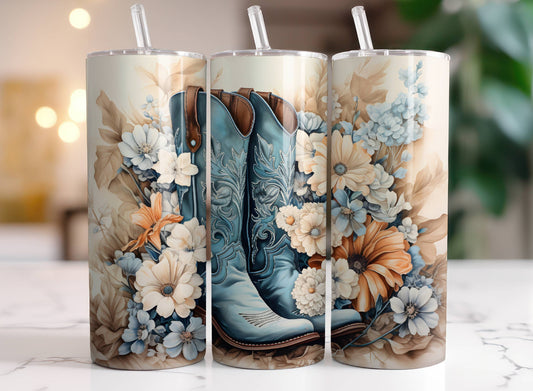 Cowgirl Boots Tumbler