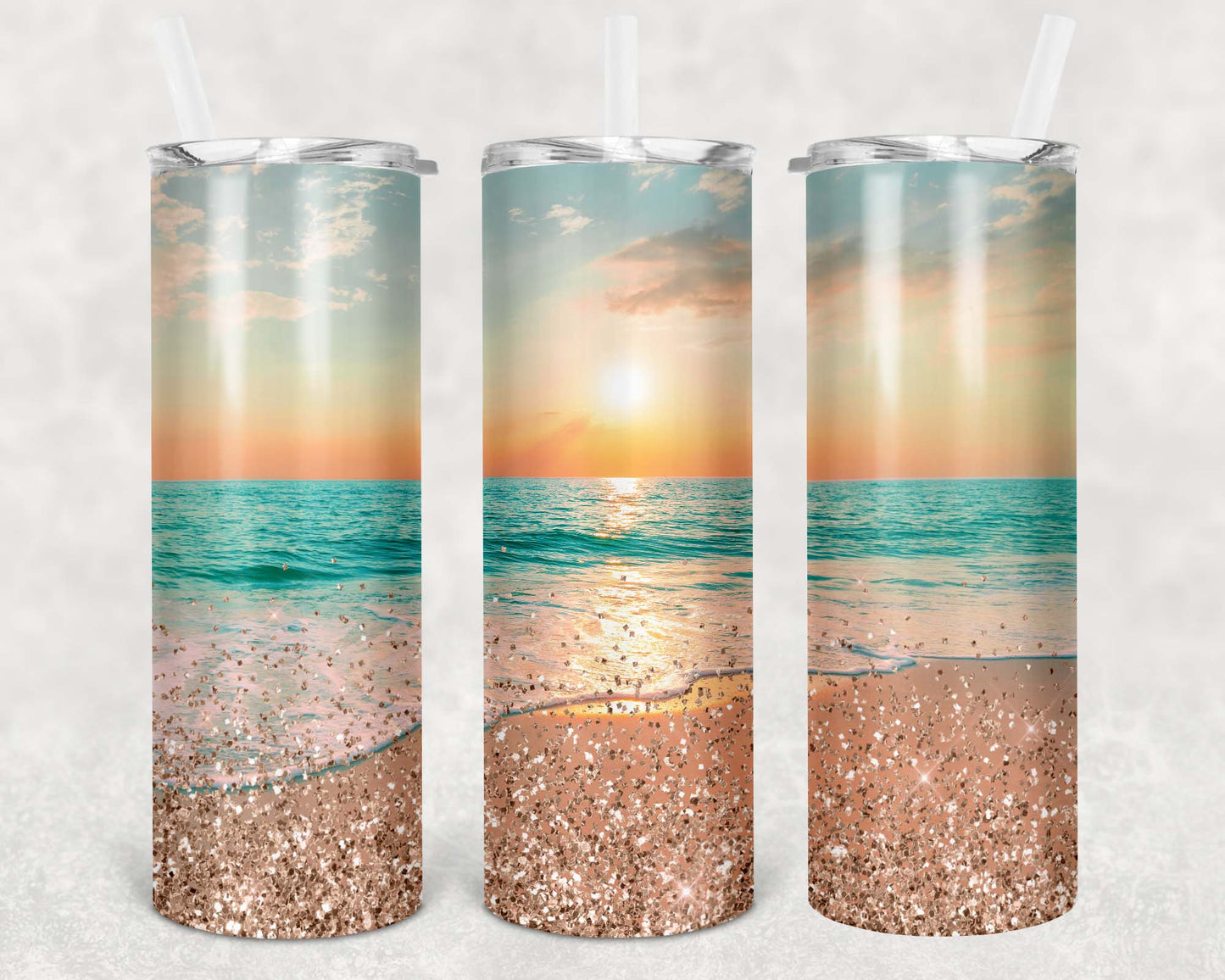 Sunset Beach Tumbler