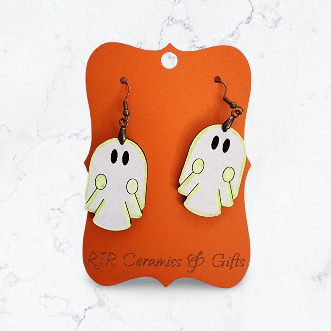 Simple Ghost Earrings