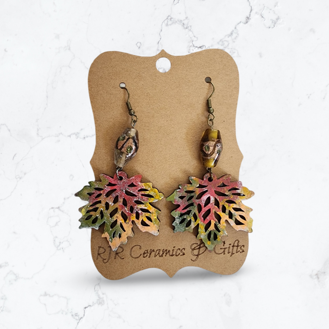 Fall Leaf Earrings