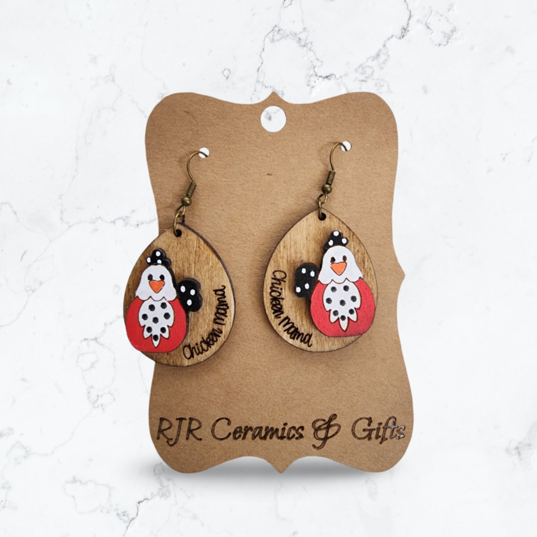 Chicken Mama Earrings