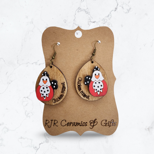 Chicken Mama Earrings