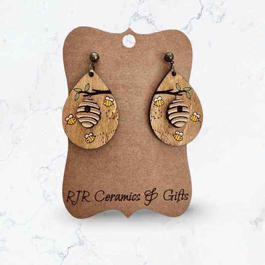 Bee Hive Earrings