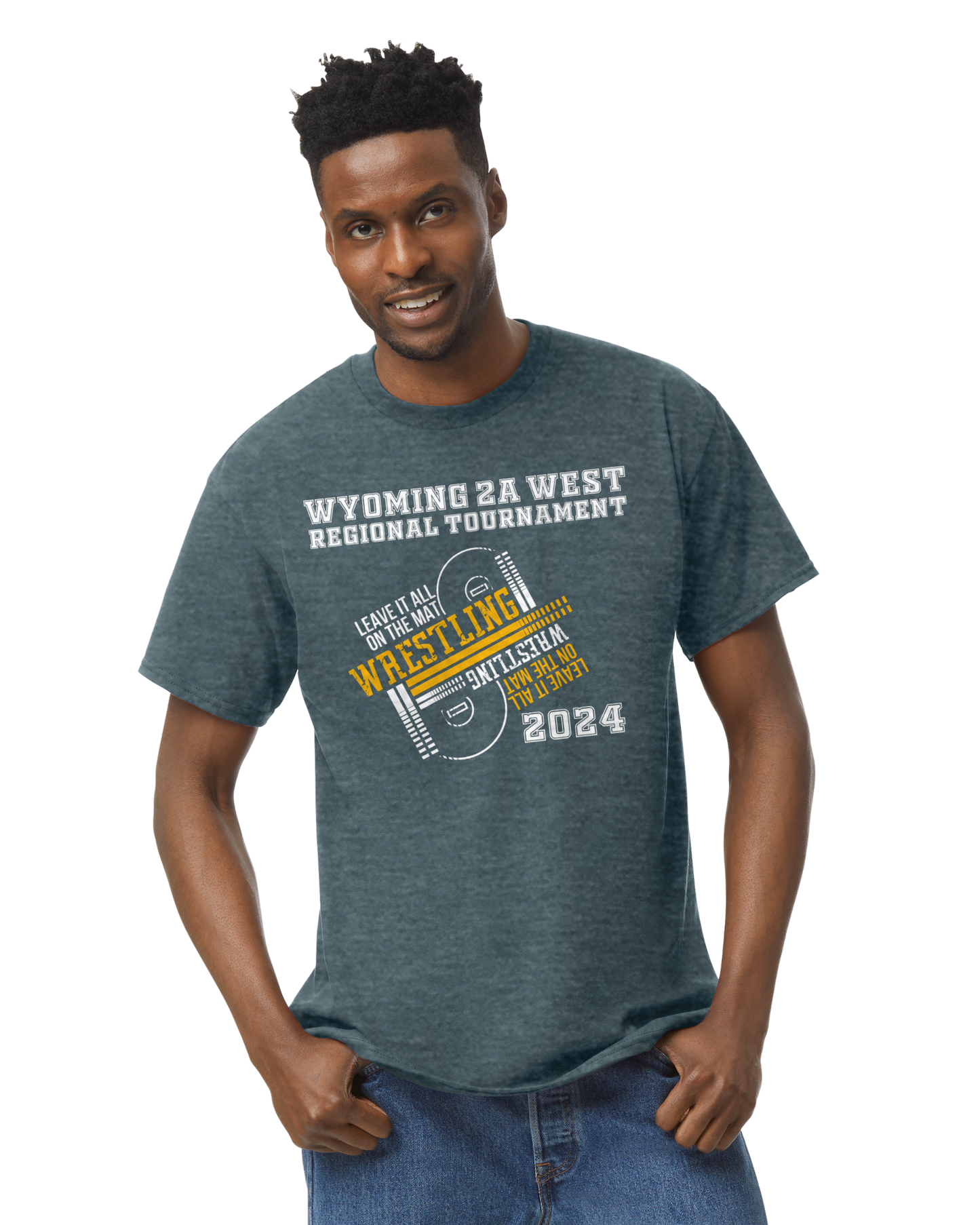 Wyoming 2A West Regional Wrestling Shirt