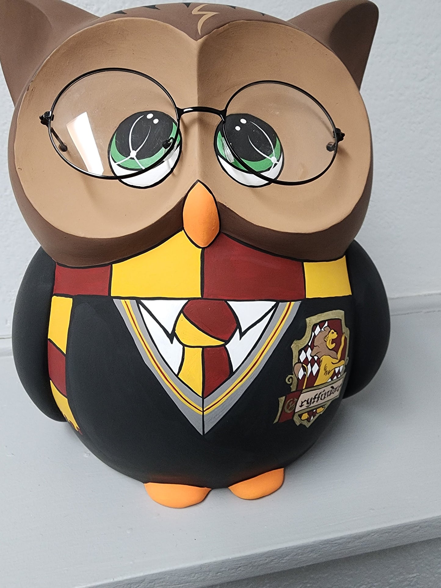 Custom Owl Piggy Bank or Night Light